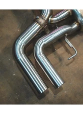 Valvetronic Designs Brushed Valved Sport Exhaust System w/ Free Flow Race Front Pipes BMW Alpina B8 | M850i 2018-2024                                     - BMW.G16.VSES.FF.BR - Image 11