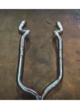 Valvetronic Designs Brushed Valved Sport Exhaust System w/ Free Flow Race Front Pipes BMW Alpina B8 | M850i 2018-2024                                     - BMW.G16.VSES.FF.BR - Image 4