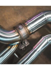 Valvetronic Designs Brushed Valved Sport Exhaust System w/ Free Flow Race Front Pipes BMW Alpina B8 | M850i 2018-2024                                     - BMW.G16.VSES.FF.BR - Image 10