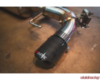 Valvetronic Designs Valved Axleback Exhaust System for BMW 330i | 430i 2019-2024, 3.5" Carbon Tips - BMW.G20.330i.AXL.BR.RC