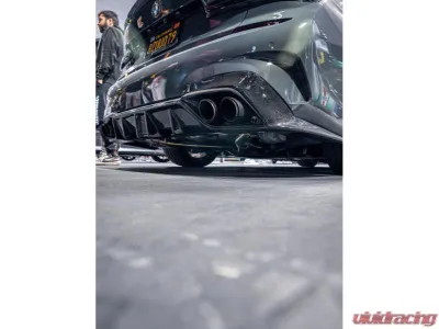 Valvetronic Designs Valved Sport Exhaust System for BMW F90 M5 2018-2023, 3.5" Titanium Tips - BMW.G20.M340i.VSES.TI.TIBRT