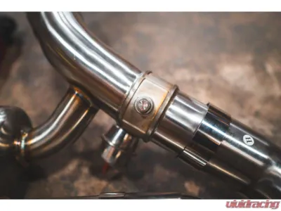 Valvetronic Designs Valved Sport Exhaust System for BMW F90 M5 2018-2023, 3.5" Titanium Tips - BMW.G20.M340i.VSES.TI.TIBRT