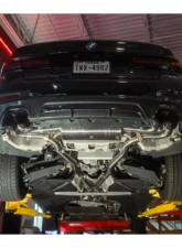 Valvetronic Designs Titanium Steel Tips Stainles-Steel Valved Sport Exhaust System BMW G30 530i | 540i 2017-2024                                     - BMW.G30.530i.VSES.TI.TIBRT - Image 11