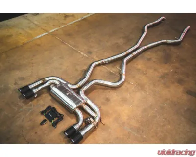 Valvetronic Designs Valved Sport Exhaust System for BMW X5M/X6M F85/F86 2015-2018 T304 Stainless Steel - BMW.F85.X5M.VSES.BR.RC