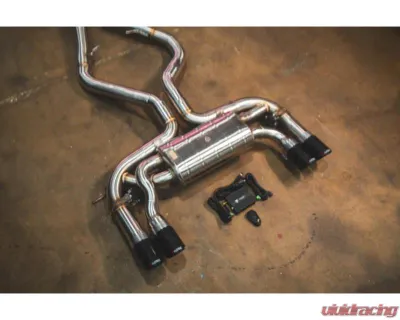 Valvetronic Designs Valved Sport Exhaust System for BMW X5M/X6M F85/F86 2015-2018 T304 Stainless Steel - BMW.F85.X5M.VSES.BR.RC