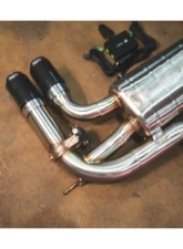 Valvetronic Designs Valved Sport Exhaust System for BMW X5M/X6M F85/F86 2015-2018 T304 Stainless Steel                                     - BMW.F85.X5M.VSES.BR.RC - Image 4
