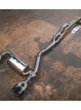 Valvetronic Designs Equal Length Valved Sport Exhaust System for BMW M2 Competition 2018-2020                                     - BMW.F87C.M2.VSES.BR.RC - Image 2