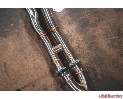 Valvetronic Designs Equal Length Valved Sport Exhaust System for BMW M2 Competition 2018-2020 - BMW.F87C.M2.VSES.TI.TIBRT