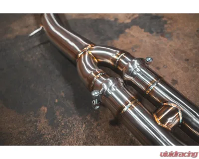 Valvetronic Designs Equal Length Valved Sport Exhaust System Chrome for BMW F8x M3 | M4 2015-2020 - BMW.F8X.M3.M4.VSES.BR.RC