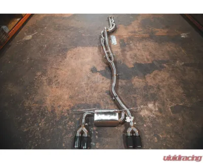 Valvetronic Designs Equal Length Valved Sport Exhaust System Chrome for BMW F8x M3 | M4 2015-2020 - BMW.F8X.M3.M4.VSES.BR.RC