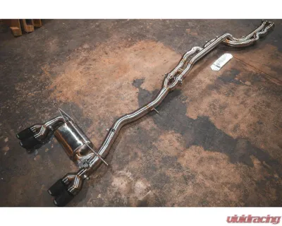 Valvetronic Designs Equal Length Valved Sport Exhaust System Chrome for BMW F8x M3 | M4 2015-2020 - BMW.F8X.M3.M4.VSES.BR.RC