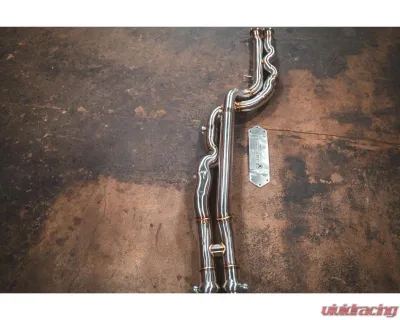 Valvetronic Designs Equal Length Valved Sport Exhaust System Chrome for BMW F8x M3 | M4 2015-2020 - BMW.F8X.M3.M4.VSES.BR.RC