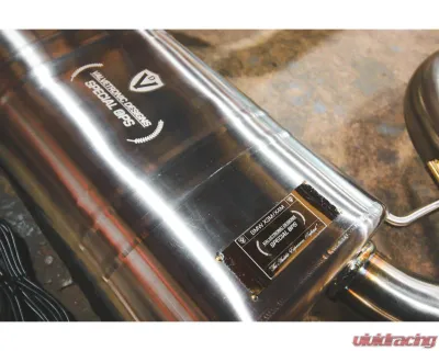 BMW Valvetronic Designs Valved Sport Exhaust System F97/X4M 2019-2023 T304 Stainless Steel - BMW.F9X.X3M.VSES.TI.TIBRT