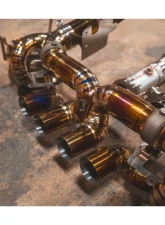 Valvetronic Designs Valved Sport Exhaust System for Chevy Corvette C8 Z06, Titanium                                     - CHEV.C8Z.VSES.FF.TI - Image 6