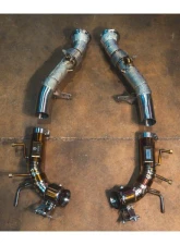 Valvetronic Designs Sport Exhaust Package Free Flow Bypass Ferrari 296 GTB|GTS 2021+                                     - FER.296.VSES.FF.TI - Image 8