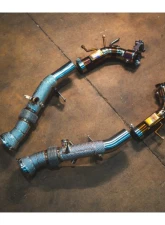 Valvetronic Designs Sport Exhaust Package Free Flow Bypass Ferrari 296 GTB|GTS 2021+                                     - FER.296.VSES.FF.TI - Image 2