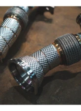 Valvetronic Designs Sport Exhaust Package Free Flow Bypass Ferrari 296 GTB|GTS 2021+                                     - FER.296.VSES.FF.TI - Image 3