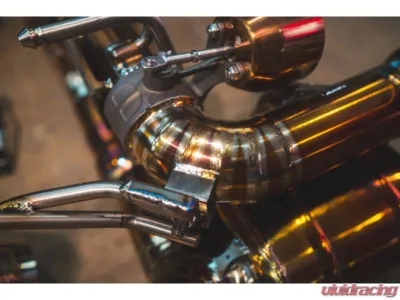 Valvetronic Designs Valved Sport Exhaust System Sport 200 Cell Catted Test Pipes Ferrari 458 Speciale 2013-2015 - FER.458S.VSES.2CC.TI