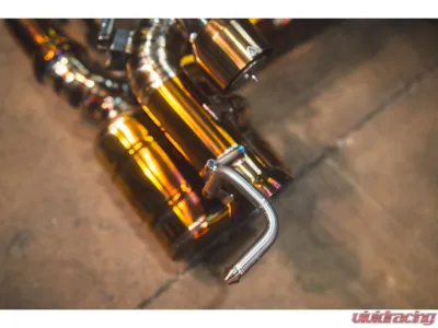 Valvetronic Designs Valved Sport Exhaust System Sport 200 Cell Catted Test Pipes Ferrari 458 Speciale 2013-2015 - FER.458S.VSES.2CC.TI