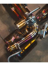 Valvetronic Designs Valved Sport Exhaust System Sport 200 Cell Catted Test Pipes Ferrari 458 Speciale 2013-2015                                     - FER.458S.VSES.2CC.TI - Image 8