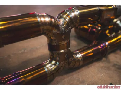 Valvetronic Designs Valved Sport Exhaust System Sport 200 Cell Catted Test Pipes Ferrari 458 Speciale 2013-2015 - FER.458S.VSES.2CC.TI