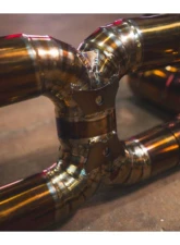 Valvetronic Designs Valved Sport Exhaust System Sport 200 Cell Catted Test Pipes + F1 Race headers Ferrari 458 Speciale 2013-2015                                     - FER.458S.VSES.2CCH.TI - Image 11