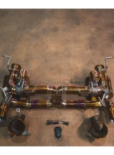 Valvetronic Designs Valved Sport Exhaust System Sport 200 Cell Catted Test Pipes + F1 Race headers Ferrari 458 Speciale 2013-2015                                     - FER.458S.VSES.2CCH.TI - Image 6