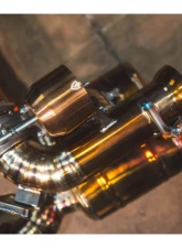 Valvetronic Designs Valved Sport Exhaust System Sport 200 Cell Catted Test Pipes + F1 Race headers Ferrari 458 Speciale 2013-2015                                     - FER.458S.VSES.2CCH.TI - Image 8