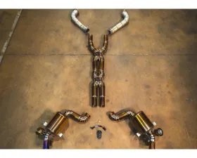 Valvetronic Designs Valved Sport Exhaust System Free FLow Race Pipes Ferrari California 4.3 V8 2008-2014