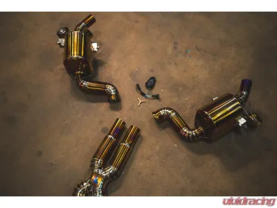 Valvetronic Designs Valved Sport Exhaust System Free FLow Race Pipes Ferrari California 4.3 V8 2008-2014 - FER.CALI.43.VSES.FF.TI