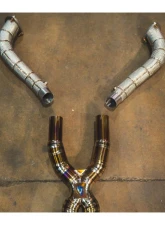 Valvetronic Designs Valved Sport Exhaust System Free FLow Race Pipes Ferrari California 4.3 V8 2008-2014                                     - FER.CALI.43.VSES.FF.TI - Image 3