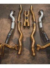 Ferrari Valvetronic Designs Valved Exhaust System T304 SS for GTC4 Lusso 2018-2020                                     - FER.GTC4.VSES.AG - Image 2