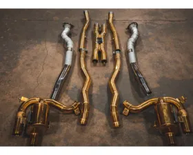 Valvetronic Designs Valved Exhaust System RACE Free Flow Front Pipes Ferrari GTC4 Lusso 2018-2020