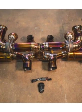 Valvetronic Designs Valved Sport Exhaust Catback System for Ferrari 458 Italia 2010-2015, Titanium                                     - FER.458.VSES.TI - Image 13