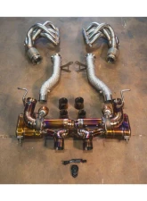 Valvetronic Designs Valved Sport Exhaust Catback System for Ferrari 458 Italia 2010-2015, Titanium                                     - FER.458.VSES.TI - Image 11