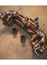 Valvetronic Designs Valved Sport Exhaust Catback System for Ferrari 458 Italia 2010-2015, Titanium                                     - FER.458.VSES.TI - Image 3