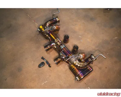 Valvetronic Designs Valved Sport Exhaust Catback System for Ferrari 458 Italia 2010-2015, Titanium - FER.458.VSES.TI