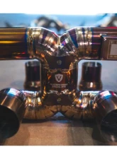 Valvetronic Designs Valved Sport Exhaust Catback System for Ferrari 458 Italia 2010-2015, Titanium                                     - FER.458.VSES.TI - Image 6
