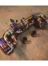 Valvetronic Designs Valved Sport Exhaust System for Ferrari 458 Italia 2010-2015, Titanium                                     - FER.458.VSES.FF.TI - Image 4