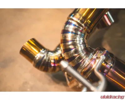 Valvetronic Designs Valved Sport Exhaust System for Ferrari 488 GTB | Pista 2016-2020, Titanium - FER.488.VSES.TI