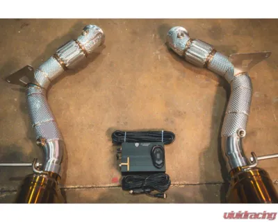 Valvetronic Designs Valved Sport Exhaust System for Ferrari 488 GTB | Pista 2016-2020, Titanium - FER.488.VSES.TI