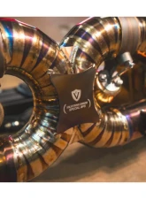 Valvetronic Designs Valved Sport Exhaust System for Ferrari 488 GTB | Pista 2016-2020, Titanium                                     - FER.488.VSES.TI - Image 5