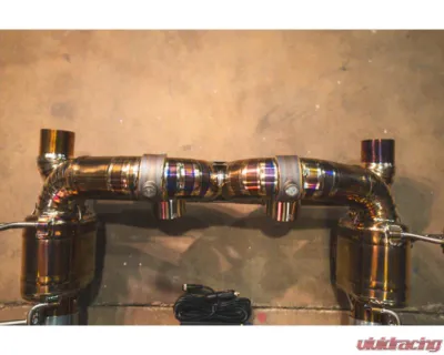 Valvetronic Designs Valved Sport Exhaust System for Ferrari 488 GTB | Pista 2016-2020, Titanium - FER.488.VSES.TI