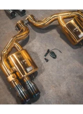 Valvetronic Designs Valved Exhaust System for Ferrari 599 F1 6AL-4V Titanium Race Package                                     - FER.599.VSES.FFH.TI - Image 4