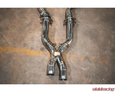 Valvetronic Designs Valved Exhaust System for Ferrari 599 F1 6AL-4V Titanium Race Package - FER.599.VSES.FFH.TI