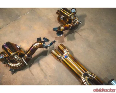 Valvetronic Designs Valved Sport Exhaust Catback System for Ferrari F12 | 812 2014-2023 - FER.F12.VSES.TI