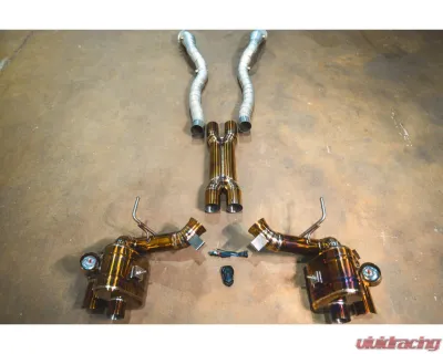 Valvetronic Designs Valved Sport Exhaust Catback System for Ferrari F12 | 812 2014-2023 - FER.F12.VSES.TI