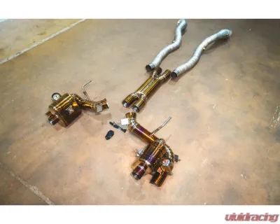 Valvetronic Designs Valved Sport Exhaust Catback System for Ferrari F12 | 812 2014-2023 - FER.F12.VSES.TI