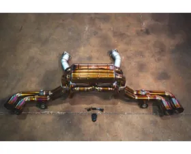 Valvetronic Designs Valved Sport Exhaust System for Ferrari F430 2004-2008, Titanium
