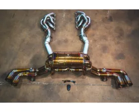 Valvetronic Designs Valved Sport Exhaust System for Ferrari F430 2004-2008, Titanium
